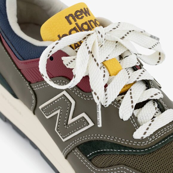 NIB New Balance 997 Aimé Leon Dore Made in USA Olive Men's Size US 10/UK 9.5 - Picture 4 of 11